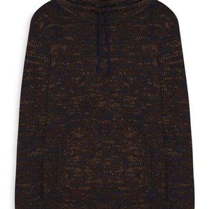 {Primark} Cotton-Blend Slouchy Knitted Men's Hoodie with Roll Neck